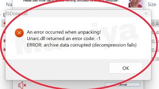 ISDonedll fix error archive data corrupted decompression fails An error occurred when Unpacking [upl. by Vocaay]