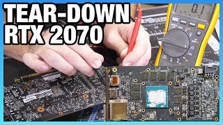 EVGA RTX 2070 TearDown Quality amp Reference PCB [upl. by Adnylem283]