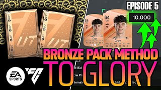 EA FC24 Bronze Pack Method to Glory 5  EA FINALLY updated the PRICE RANGES 10K profit per player [upl. by Pattison]