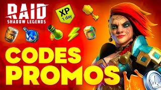 Code Promo Raid Shadow Legends⚜️DES PRIMES POUR TOUS⚜️FR Juillet 2024 [upl. by Ylera734]