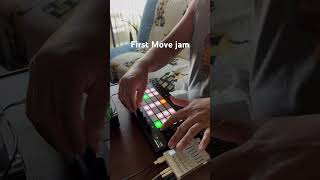 First jam with the Ableton Move [upl. by Hose733]