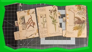 Using recycled envelopes into side pockets for your junk journals envelopes j j ephemera [upl. by Eivod]