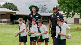 Souths Cares Visit Mudgee and Wellington [upl. by Anetta]