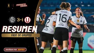 RESUMEN COMPLETO  UNIVERSITARIO vs OLIMPIA  COPA CONMEBOL LIBERTADORES FEMENINO [upl. by Wahkuna]