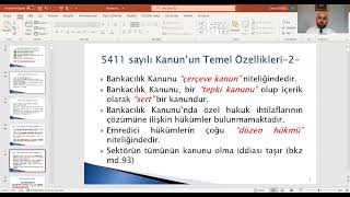 Av Dr Davut Gürses Bankacılık Hukuku Ders 1 Bankacılık Hukukuna Giriş [upl. by Lia]