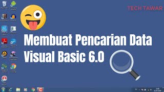 VB 60  Cara Membuat Pencarian Data Pada Form VB 60 [upl. by Barbara-Anne355]