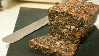 Nordic Nut Bread  Paleo Bread  Stone Age Bread [upl. by Guise]