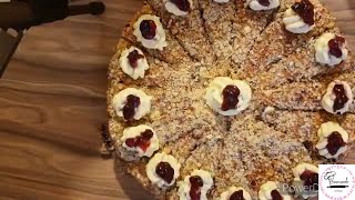 German Cake Schwarze Johannisbeer Torte tut aswad cake olmane  تورتة على الطريقة الألمانية [upl. by Teillo105]