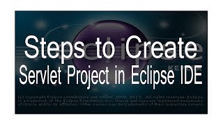 how to create servlet in Eclipse [upl. by Willet206]