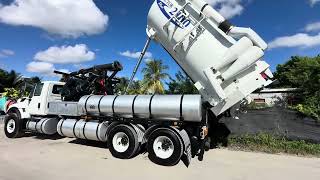 2017 International 7500 Vactor Plus Vacuum JetterCombo Truck [upl. by Grubman]