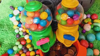 Fun playing gumball machine [upl. by Ahsal]