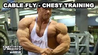 Cable Fly Chest Training With Ben Pakulski [upl. by Anirrak]