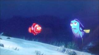 Finding Nemo Greek MarlinDory first meetingwmv [upl. by Yeldnarb726]