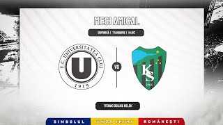 LIVE  FC Universitatea Cluj  Kocaelispor meci amical [upl. by Ker453]