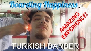 Amazing Turkish Barber Experience [upl. by Mohun]