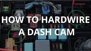 How to Hardwire a Dash Cam [upl. by Eirbua825]