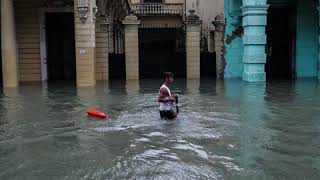 Après le passage d’Irma lîle de Cuba ravagée [upl. by Aunson]