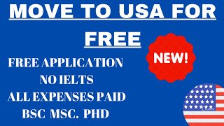 Four USA UNIVERSITIES TO STUDY FREE  NO IELTS  NO APPLICATION FEE 2024 [upl. by Elbas27]