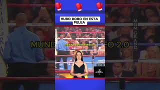 Hubo robo en esta pelea boxeo boxing box [upl. by Airtina]