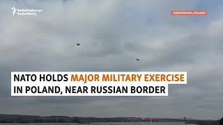 Sending A Message NATO Holds Major Military Exercise In Poland Near Russian Border [upl. by Gavrielle695]