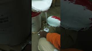 putting glue on a plastic bottle trending viralvideo white glue short youtubeshorts [upl. by Anaicilef]