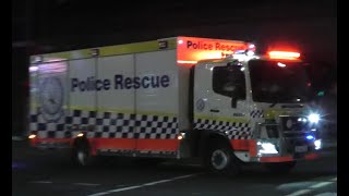 NSW Police Rescue Responding  Rescue 21 [upl. by Ateloiv805]