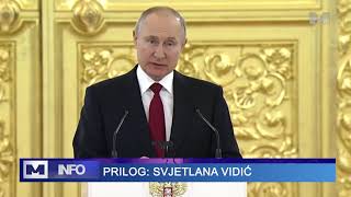 Putin čestitao Vaskrs i istakao plodotvoran rad crkve [upl. by Jat43]