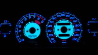 MR2 MK1 White Gauges [upl. by Dnana]