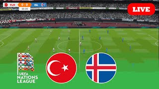 🛑CANLI Turkey Vs Iceland  UEFA NATIONS LEAGUE 2024  TAM MAÇ  bugün canlı maç [upl. by Agn]