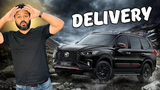 🔥 New Car Black Storm  MG Gloster Delivery  MG Gloster Review  Saddam Kassim New Car [upl. by Muhcon20]