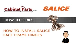 How to replace your Salice face frame hinge  Cabinetpartscom [upl. by Cogen]