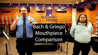 BACH VS GRIEGO Bach and Griego Mouthpiece Comparison [upl. by Harms]