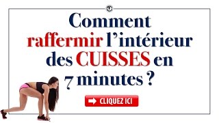 Comment perdre des cuisses avec 7 minutes d’entrainement  Fitness  cardio  mincir [upl. by Lustig]