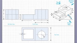 Isometric Drawing using Microsoft Visio [upl. by Rabassa]