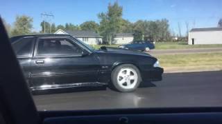 Turbo Foxbody highway pulls [upl. by Gilbertine]