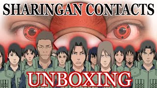 BASE SHARINGAN CONTACTS UNBOXING [upl. by Ladd]