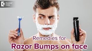 Razor bumps on face after shaving Causes amp Treatment  Dr Rajdeep Mysore [upl. by Aninat]