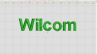 Easily create outline embroidery lettering  Wilcom Quick Tip [upl. by Saunder]