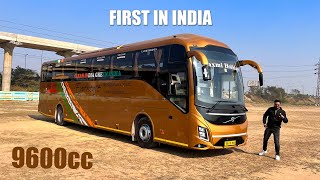 I Drove A Luxury Bus Volvo 9600 First Bus In India मजा ही आया [upl. by Volin392]