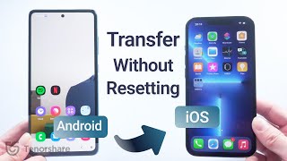 How to Transfer Data From Android to iPhone Without Resetting [upl. by Bilow]