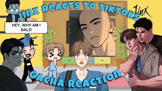 Gacha Reaction  Jinx React to Tiktoks  manwhabl [upl. by Remde]