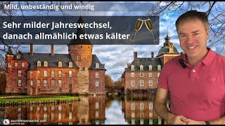 Temperaturen wie im Frühling im neuen Jahr Stück für Stück wieder kälter [upl. by Hguh]