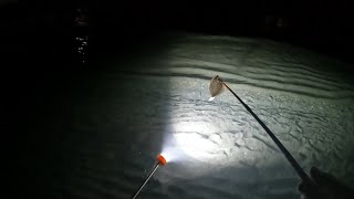 I Tried Spearfishing for Flounder at Midnight [upl. by Ajnek970]