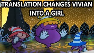 Vivian Is NOT Transgender Or A Crossdresser In Paper Mario The Thousand Year Door Remake [upl. by Karon]