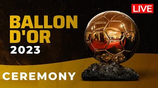 Ballon dOr 2023 Award Ceremony Live Streaming Messi Mbappe Haaland [upl. by Anehta]