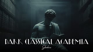 Dark Academia Playlist To Relax Study and Focus ¦ New Semester Begins [upl. by Hahcim]