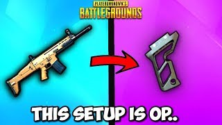 Top 15 UNBEATABLE WEAPON SETUPS IN PUBG lowkey overpowered [upl. by Llenaj]