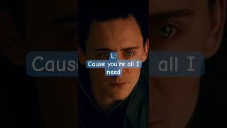 Yn x Avengers  Yn x Loki sad yn avengers pov sad loki [upl. by Nagoh675]