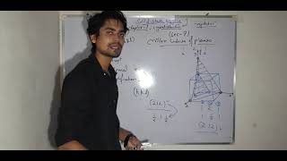 miller indices of planes LEC7HINDI NUMERICALS SOLID STATE PHYSICS [upl. by Noiroc]