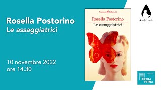 Incontro con Rosella Postorino autrice de quotLe assaggiatriciquot [upl. by Radke448]